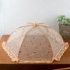 Kitchen Etiquette Hexagonal Flower Embroidery Tablecloth 1 Piece