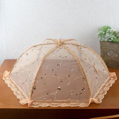 Kitchen Etiquette Hexagonal Flower Embroidery Tablecloth 1 Piece