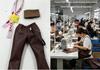 OB24 Blythe 1/6 Doll Outfit: Vintage Skinny Pants & Puff Sleeve Top