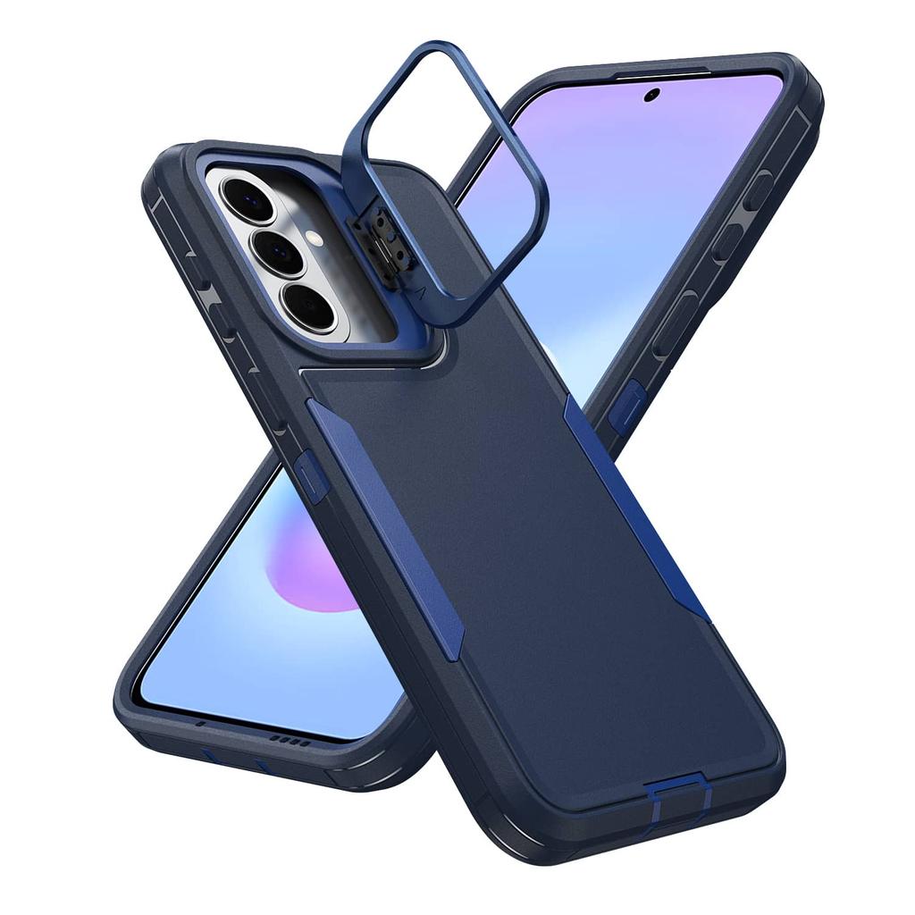 For Samsung Galaxy A57 A56 A37 A36 A26 A17 A16 A15 A55 A35 A25 A07 A06 5G Case with Stand, Drop Protection with Camera Control