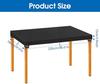 Udbrud Garden Table Cover 220x100x15cm 420D Oxford Waterproof Windproof Outdoor Furniture Cover