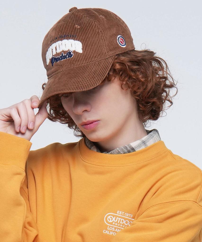 OUTDOOR PRODUCTS Arch Logo Corduroy Cap (Light Brown)