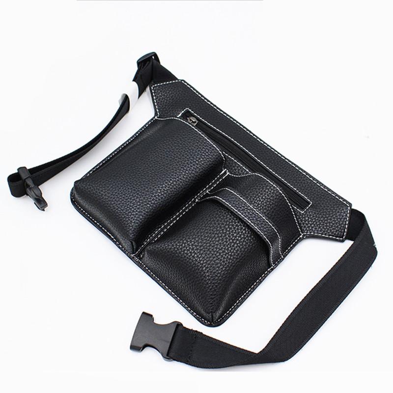 3 Color Professional Pu Leather Hair Scissors Bag Shears Case Waist Belt Barber Packet Salon Holster Hairdresser Scissors Bag