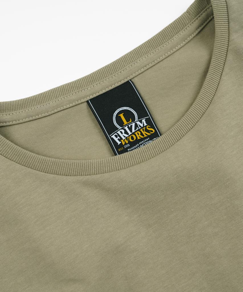FRIZMWORKS Pocket Loop Tee _ Khaki Beige
