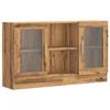 VidaXL Buffet chêne artisanal 120x30,5x70 cm bois d'ingénierie 856165