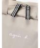 Kids Logo Backpack AC12 E BAG Free Beige [agnes b.]