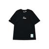 Fila Fusion X Jeremyville Collaboration Streetwear Skateboard Print Loose Fit Short Sleeve T-Shirt Unisex Tops Deep-Black T11U139103FBK