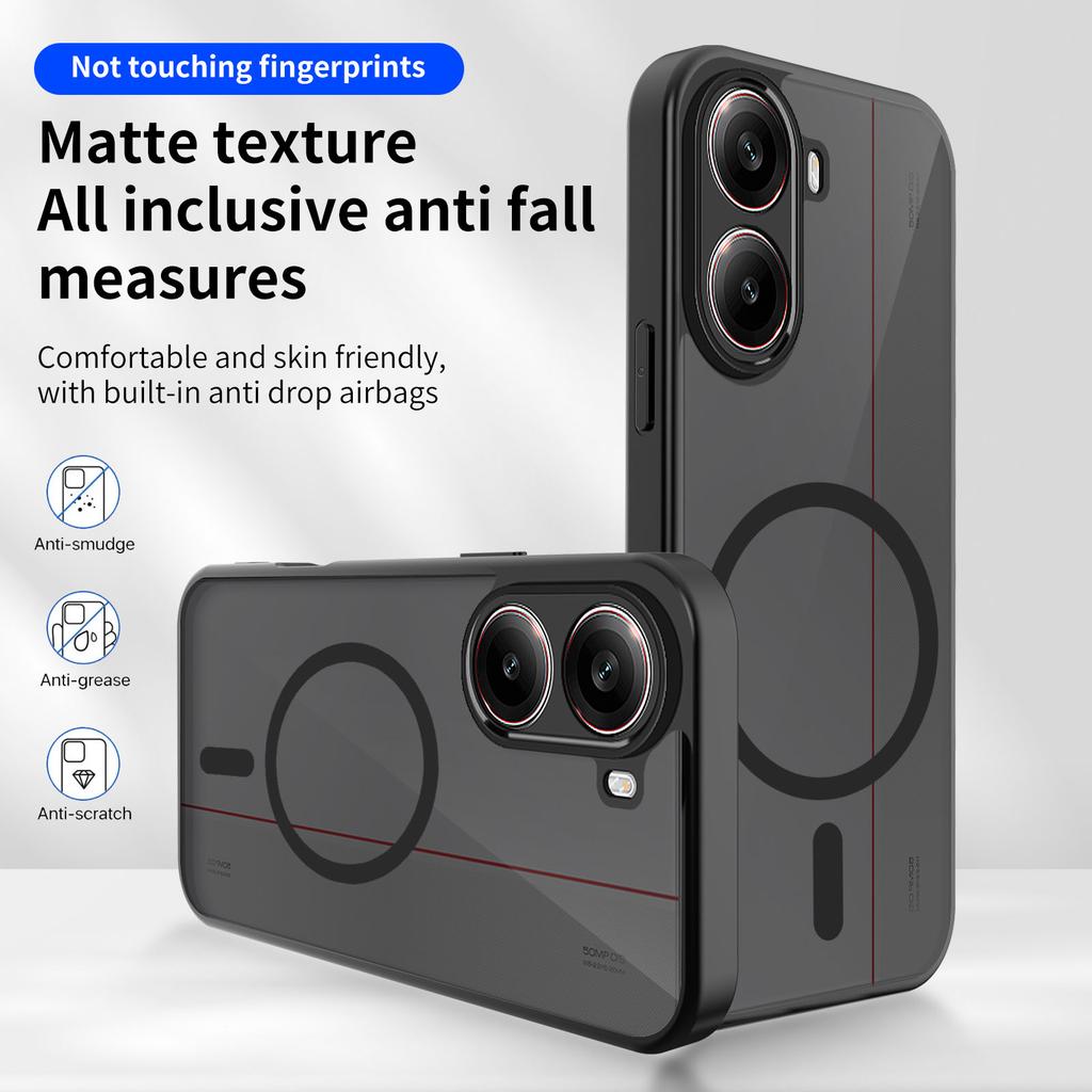 Luxury Simple Skin Feel Frosted Clear Case For Xiaomi POCO X8 Pro Max X8 X7 F8 Ultra F7 M8 M7 Pro Magnetic Shockproof Slim Cover