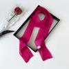 Solid Color Long Silk Scarf Streamer Female 1116 Summer Silk Scarf Thin Sweet High-end Ribbon Accessories Bag Silk Scarf