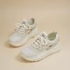 Summer women's shoes new breathable hollow mesh shoes children's versatile thick-soled fly-woven sports shoes casual dad shoes