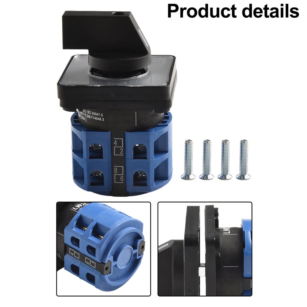 Rotary Control Mechanism for LW2625 Model Ensures Effective Management of Electrical Systems Up To Rated Limits