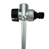 Impact Sprinkler On Spike Base Heavy Duty Zinc Alloy Water Sprinkler for Yard Lawn Garden 0 360 Degrees  Rotate Large