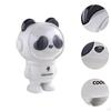 Money Bank Panda Sculpture Animal Statue Cartoon Table Decoration Saving Jar