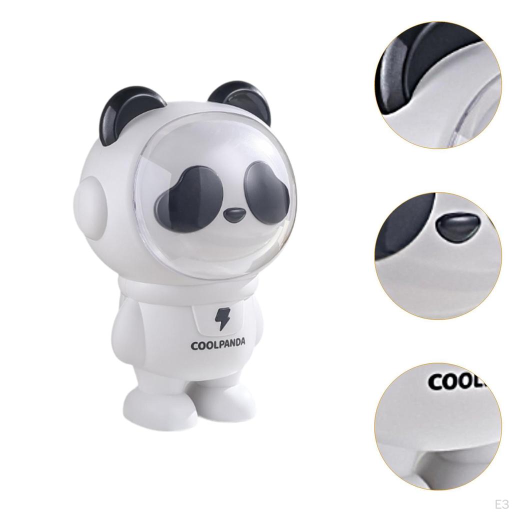 Money Bank Panda Sculpture Animal Statue Cartoon Table Decoration Saving Jar
