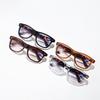 Progressive Color Sun Reading Glasses Double Light Far And Near Dual-Purpose Large Frame Rice Nail Reading Mirror