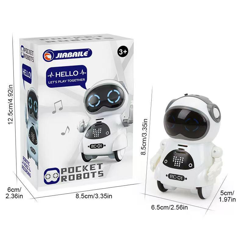 Cross-Border Children's Smart Voice Mini Robot - English Version