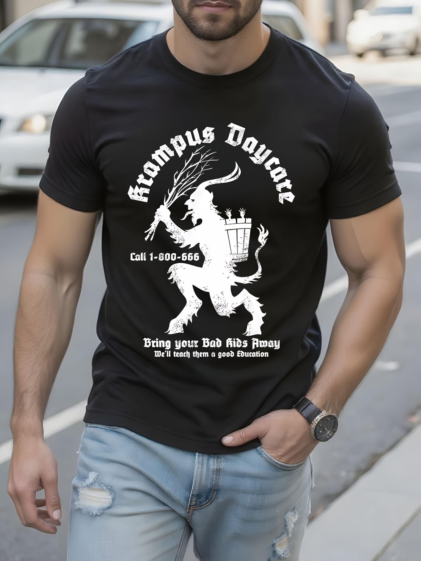Funny Tshirt Funny Krampus Daycare Christmas Tshirt - Cal... S