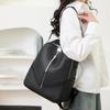 New Casual Backpack Women's Backpack Large Capacity Fashion Pu Schoolbag Trend Travel Women's Bag