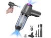 Portable Car Vacuum, 16000Pa Brushless Motor, Cordless Handheld Cleaner -Purple