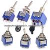 Rocker Switch MTS-102/103/202/203: Single/Double Pole, 3/6 Pins, 2/3 Positions