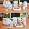 3Pcs Dollhouse Simulation Nordic Storage Jar Model Kitchen Storage Organzier Candy Box Miniature Food And Play Dry Goods Cans