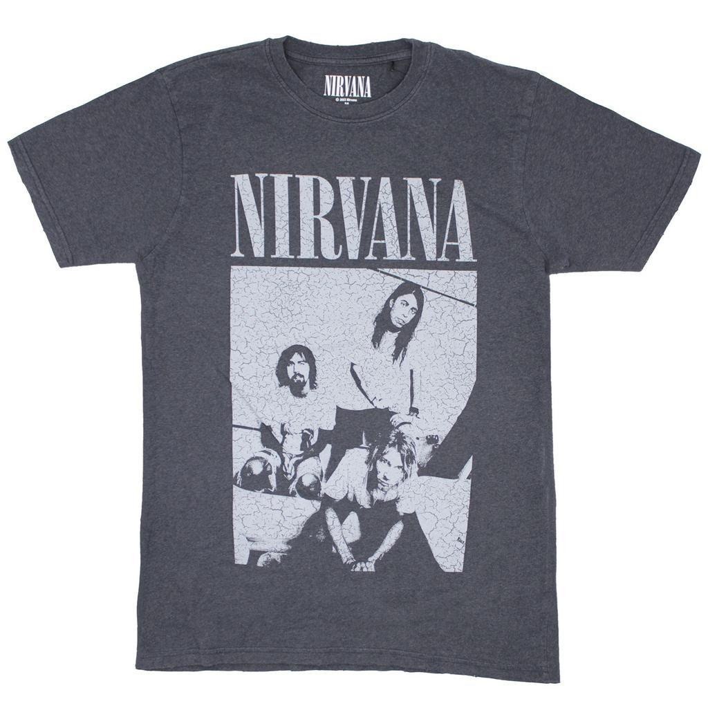 Men's Nirvana Sitting T-shirt Small Black