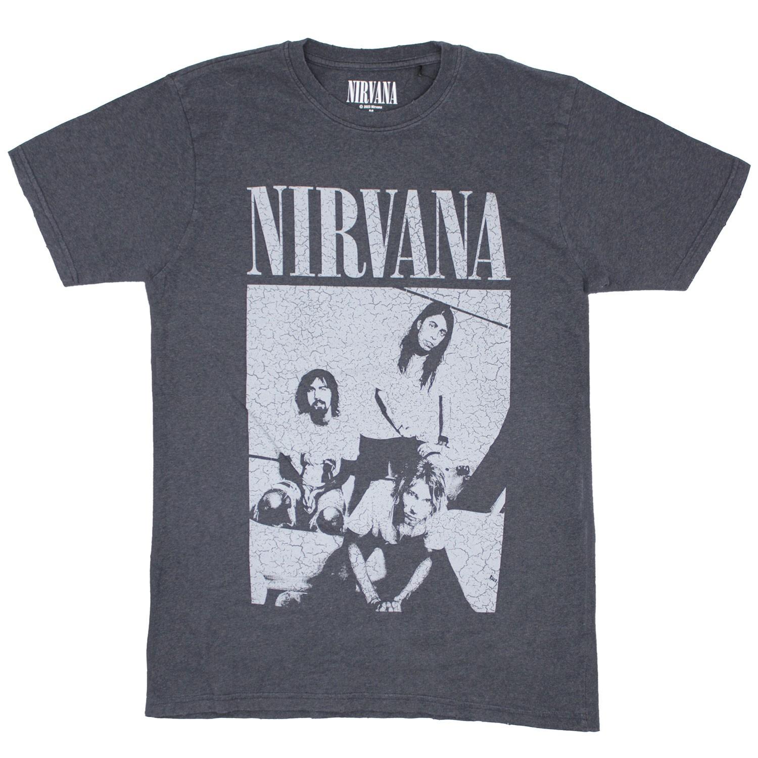Men s Nirvana Sitting T-shirt X-Large Black S