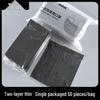 Disposable Breathable Summer Face Mask - Single and Double Layer, Black & White
