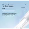 1PC LED Light Pet Shaver Dog Cat Foot Shaver Shave Foot Solar Hair Electric Push Shearing Dog Hair Trimmer