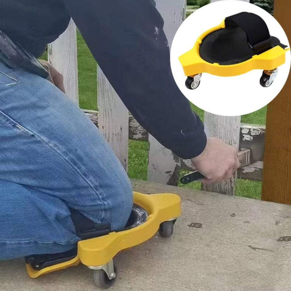 Built-in Wheels Rolling Knee Pads Multifunctional Knee Protection Pads Kneeling Pads Auto Repair