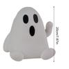 Halloween Statue Indoor Cute Spooky Ghost Figurine With Waving Hands Seasonal Holiday Spooky Desk Ornament For Home Bookshelf