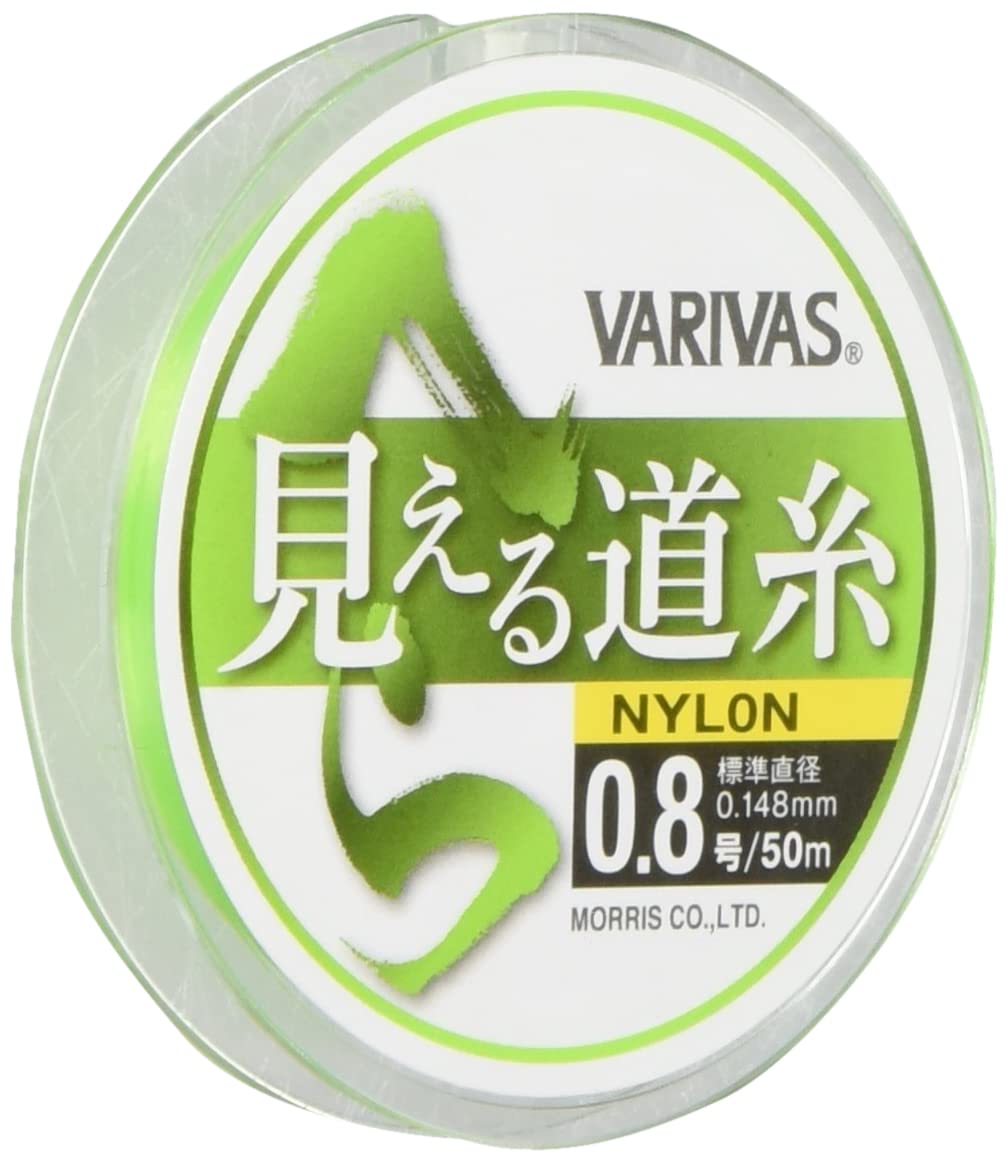 VARIVAS Nylon Hera Visible Main Flash Green Line, Line, 50m, 0.8,