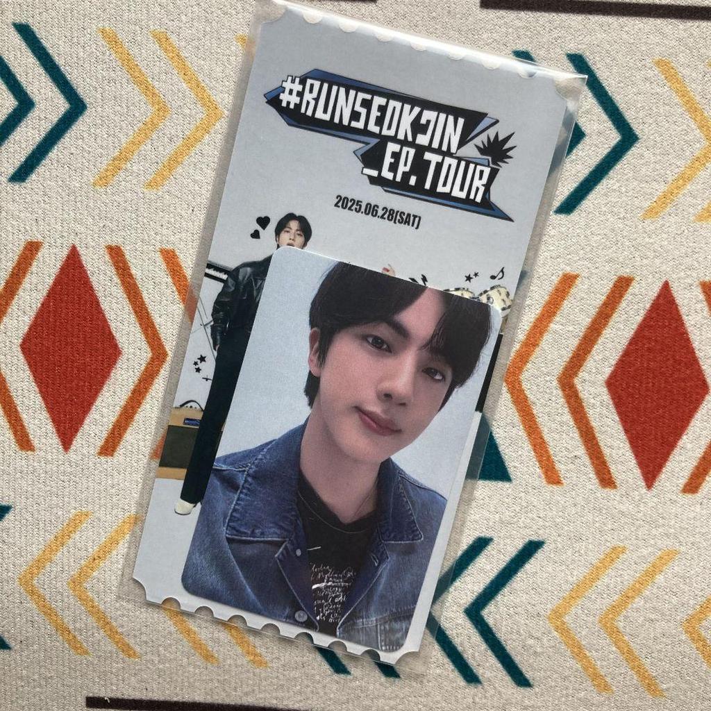 [USED] BTS 6/28 Jin RUNSEOKJIN_EP.TOUR IN GOYANG 1 ticket