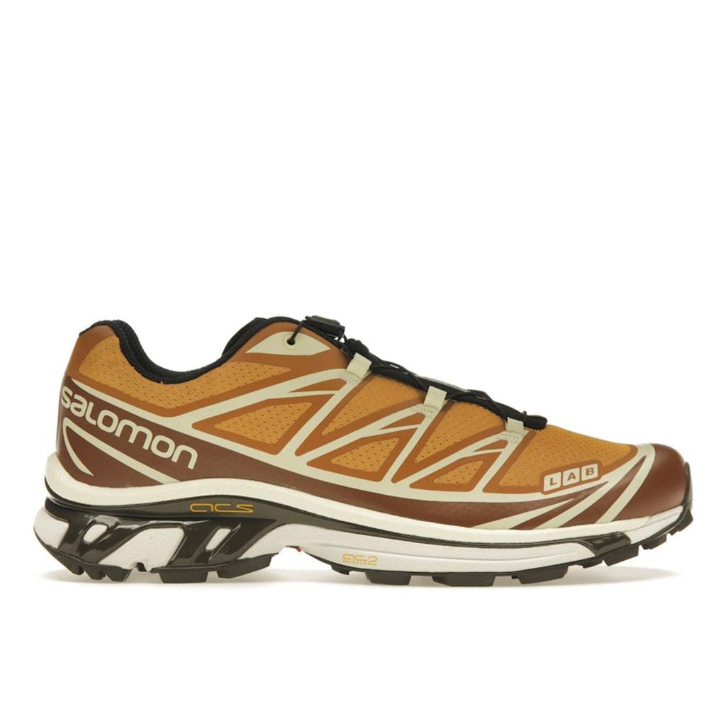 END. x Salomon XT-6 Porcini Men Sneakers Brown Sugar-Almond Yellow L47424300
