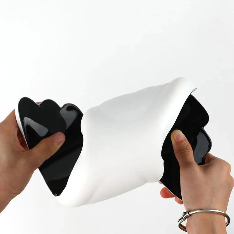 Keyboard Mouse Wrist Rest Angel Wing Memory Foam Mouse Pad Set Wrist Support Ergonomic Non-Slip for Computer Laptop Easy Typing