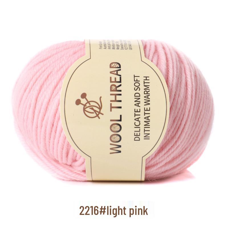 

Wool & Cashmere Baby Yarn Set: Knitting Needles, Medium-Thick Yarn Balls for Sweaters & Scarves