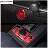 Central Control Gear Shift Multimedia Panel Start Stop Button Cover Trim Accessories For Mazda 3  - 2025 / CX-30  - 2025