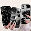 For Vivo Y51 2021 Case V2030 Cover Cute Fashion Space Cartoon Soft Silicone Matte Funda For Vivo Y31 2021 Y51A Y51s Y53s 4G Capa