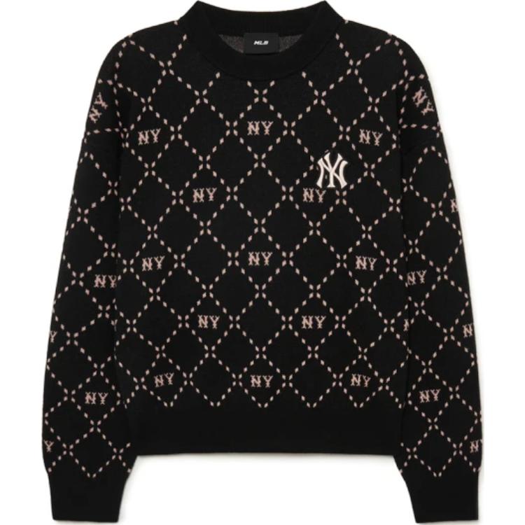 New MLB Sweaters Women's Black 3FKPM0134-50BKS