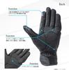 MOTO BASE Model Motorcycle Protect Cool Ride Leather Spring/Summer Gloves/MBLG-04Black/M