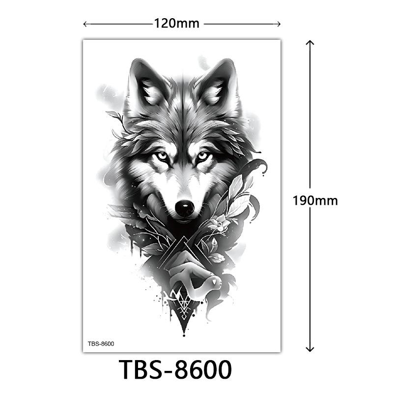 Waterproof Tattoo Sticker, Totem Character Animal Tattoo Sticker Tattoo