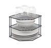 Plate Rack - Simplywire - Bmwp111 - Cabinet Organizer - Black - 3 Tiers