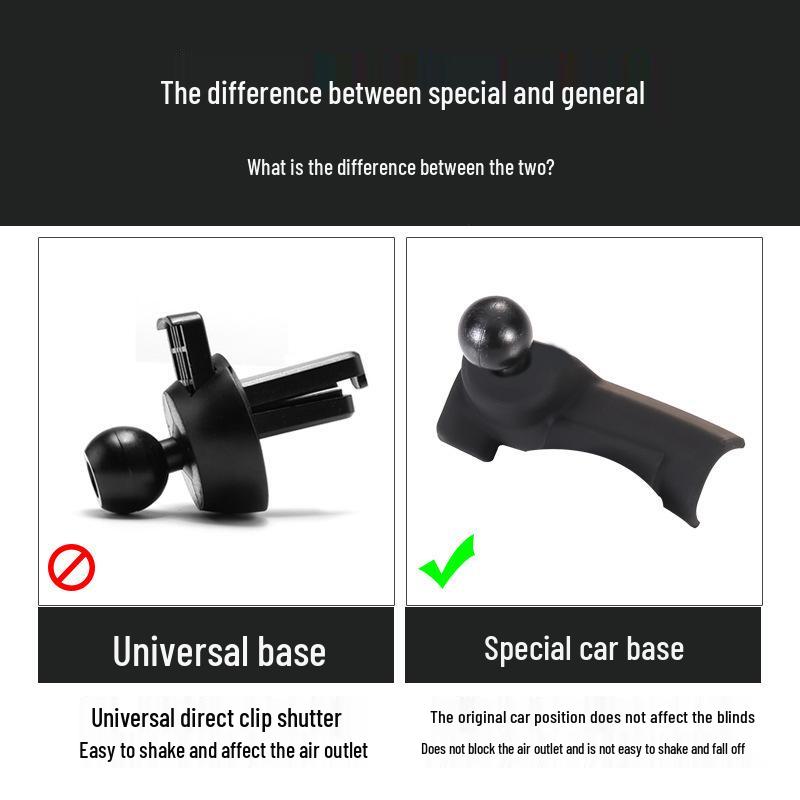 Dedicated Interior Mount Base for Jetta VS5/VS7 Navigation Bracket Clip