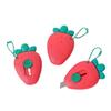 1 PZ/3 PZ Coltello Mini Portatile Carino Avocado Fragola Frutta Arte Coltello Utilità Taglierino Scatola Espressa Taglierina Carta Strumento per Confezionamento Artigianato