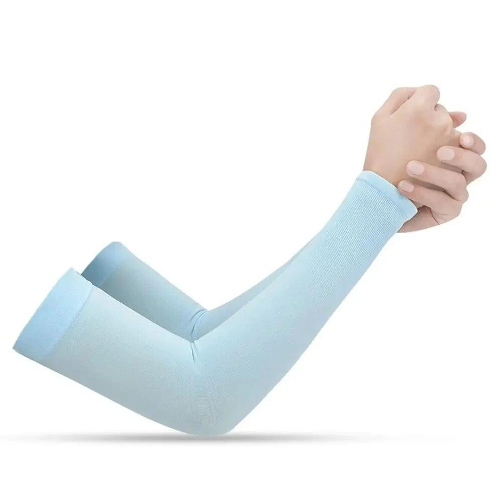 Unisex-Armschützer für Männer und Frauen, Ärmelwärmer, Sportärmel, UV-Sonnenschutz, Handabdeckung, Unterstützung, Laufen, Angeln, Radfahren