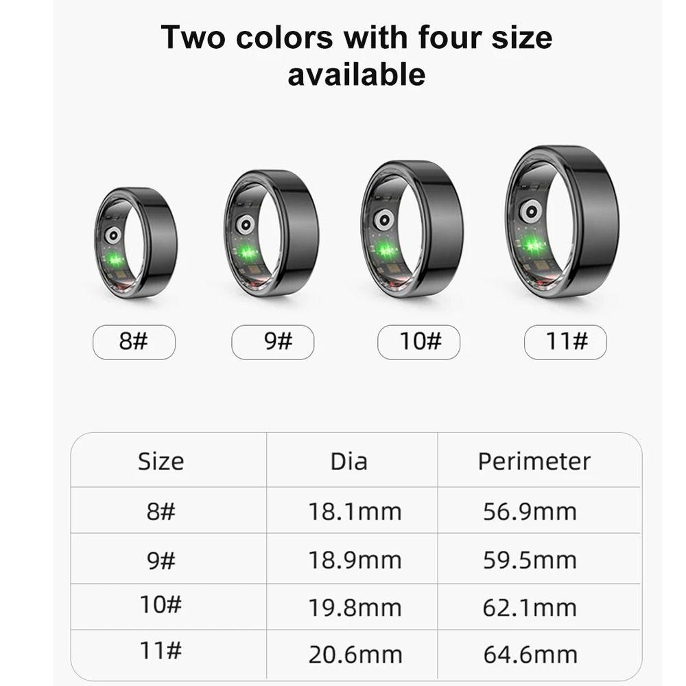 Sleep/Step Tracker Intelligent Sleep Tracker Fitness Tracker Finger Ring  Blood Oxygen