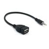 3.5 mm Car MP3 Player Converter Male AUX Audio Jack Plug To USB 2.0 Female Converter Cable Cord Adapte Car 3.5mm Adapter Cable