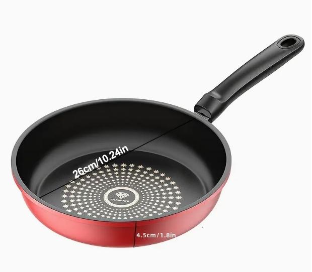 Cast Iron Omelette Pans Non-Stick Steel Honeycomb Fry Pan Hot Frying Pans Electric Gas Cooktops Compatible For Kitchen Cookwares