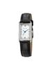 Jeieseutina Nuovo Tempo Rectangle Leather Watch (Jwt2Le5Bs502Whbk0)