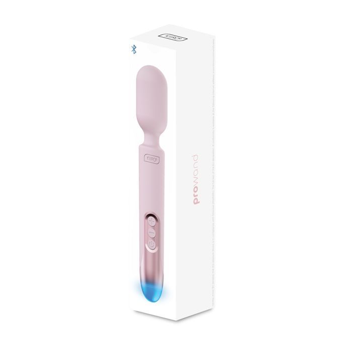 Vibrateur - KIIROO - ProWand - Rose - Silicone - Ergonomique